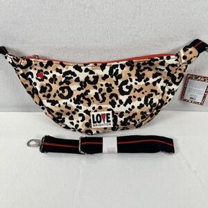 NWT Brighton 💎 Spotted Love Swing Bag Brand New Adjustable Crossbody Leopard